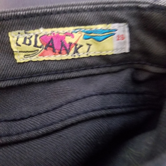 NEW BLANK NYC Dark Green Skinny Jean's Size 25 - Picture 4 of 6